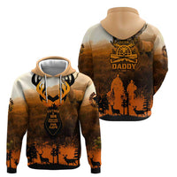 Father And Son Deer Hunting Zip Hoodie Best Buckin Daddy Ever - Wonder Print Shop