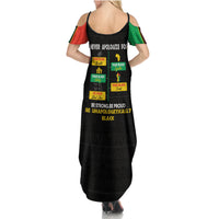 Never Apologize For Your Pride Summer Maxi Dress African Black History - Wonder Print Shop