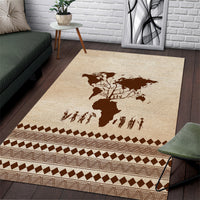 Root Africa Area Rug African Map - Wonder Print Shop