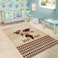 Root Africa Area Rug African Map - Wonder Print Shop