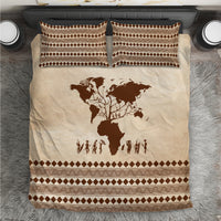 Root Africa Bedding Set African Map - Wonder Print Shop