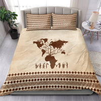 Root Africa Bedding Set African Map - Wonder Print Shop