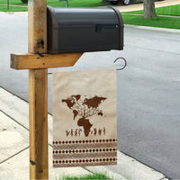 Root Africa Garden Flag African Map - Wonder Print Shop