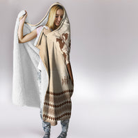 Root Africa Hooded Blanket African Map
