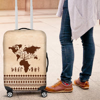 Root Africa Luggage Cover African Map - Wonder Print Shop