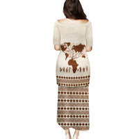 Root Africa Puletasi African Map - Wonder Print Shop