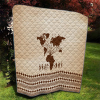 Root Africa Quilt African Map - Wonder Print Shop