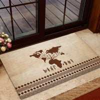Root Africa Rubber Doormat African Map - Wonder Print Shop