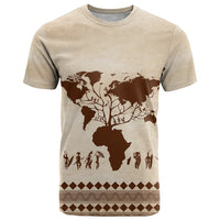 Root Africa T Shirt African Map - Wonder Print Shop