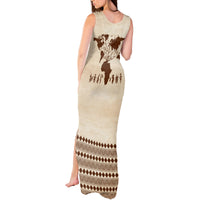 Root Africa Tank Maxi Dress African Map - Wonder Print Shop