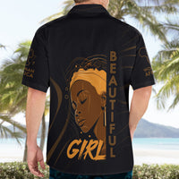 Personalized Beautiful Black Girl Hawaiian Shirt Women Africa - Wonder Print Shop