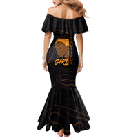 Personalized Beautiful Black Girl Mermaid Dress Women Africa - Wonder Print Shop