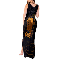 Personalized Beautiful Black Girl Tank Maxi Dress Women Africa - Wonder Print Shop