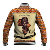 Personalized Love Africa Baseball Jacket Black Girl Beautiful - Wonder Print Shop