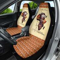 Personalized Love Africa Car Seat Cover Black Girl Beautiful - Wonder Print Shop