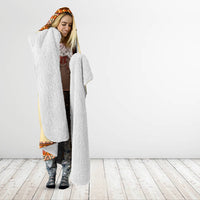 Personalized Love Africa Hooded Blanket Black Girl Beautiful