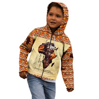 Personalized Love Africa Kid Hoodie Black Girl Beautiful - Wonder Print Shop