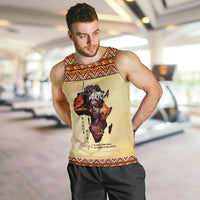 Personalized Love Africa Men Tank Top Black Girl Beautiful - Wonder Print Shop