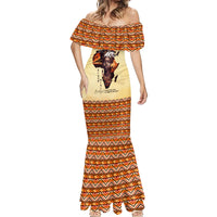 Personalized Love Africa Mermaid Dress Black Girl Beautiful - Wonder Print Shop