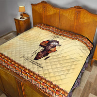 Personalized Love Africa Quilt Black Girl Beautiful - Wonder Print Shop