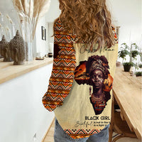 Personalized Love Africa Women Casual Shirt Black Girl Beautiful - Wonder Print Shop