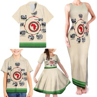 Black History Milestones Family Matching Tank Maxi Dress and Hawaiian Shirt African Timeline - Wonder Print Shop