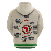 Black History Milestones Hoodie African Timeline - Wonder Print Shop
