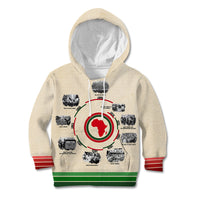 Black History Milestones Kid Hoodie African Timeline - Wonder Print Shop