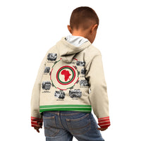Black History Milestones Kid Hoodie African Timeline - Wonder Print Shop