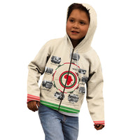 Black History Milestones Kid Hoodie African Timeline - Wonder Print Shop