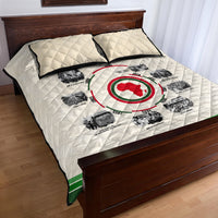 Black History Milestones Quilt Bed Set African Timeline - Wonder Print Shop