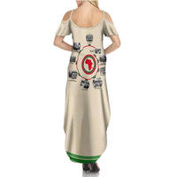 Black History Milestones Summer Maxi Dress African Timeline - Wonder Print Shop