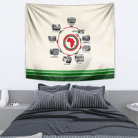 Black History Milestones Tapestry African Timeline - Wonder Print Shop