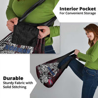 Norway Viking Blood Grocery Bag Nordic Runes and Shield of Ancestry in Tribal Knotwork