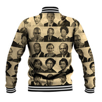 Civil Rights Leaders Baseball Jacket African-American - Wonder Print Shop