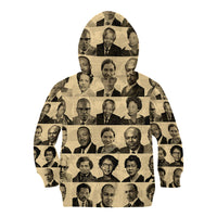 Civil Rights Leaders Kid Hoodie African-American - Wonder Print Shop