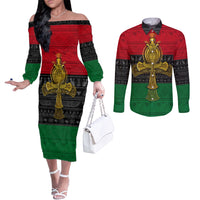 pan-african-ankh-couples-matching-off-the-shoulder-long-sleeve-dress-and-long-sleeve-button-shirts