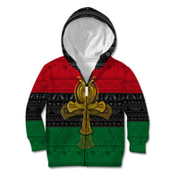 Pan African Ankh Kid Hoodie - Wonder Print Shop