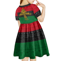 Pan African Ankh Kid Short Sleeve Dress - Wonder Print Shop