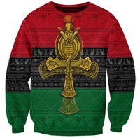 Pan African Ankh Sweatshirt - Wonder Print Shop