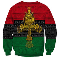 Pan African Ankh Sweatshirt - Wonder Print Shop
