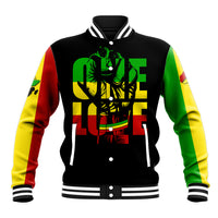 Reggae One Love Baseball Jacket African - Wonder Print Shop