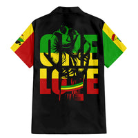 Reggae One Love Family Matching Mermaid Dress and Hawaiian Shirt African - Wonder Print Shop