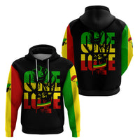 Reggae One Love Hoodie African - Wonder Print Shop