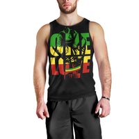 Reggae One Love Men Tank Top African - Wonder Print Shop