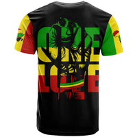 Reggae One Love T Shirt African - Wonder Print Shop