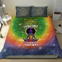 I'm Blunt African Bedding Set Black Women Mandala - Wonder Print Shop