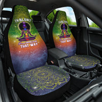 I'm Blunt African Car Seat Cover Black Women Mandala - Wonder Print Shop