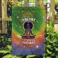 I'm Blunt African Garden Flag Black Women Mandala - Wonder Print Shop