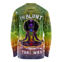 I'm Blunt African Long Sleeve Shirt Black Women Mandala - Wonder Print Shop